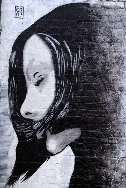 Murales de vinilo adhesivos grafiti urbano